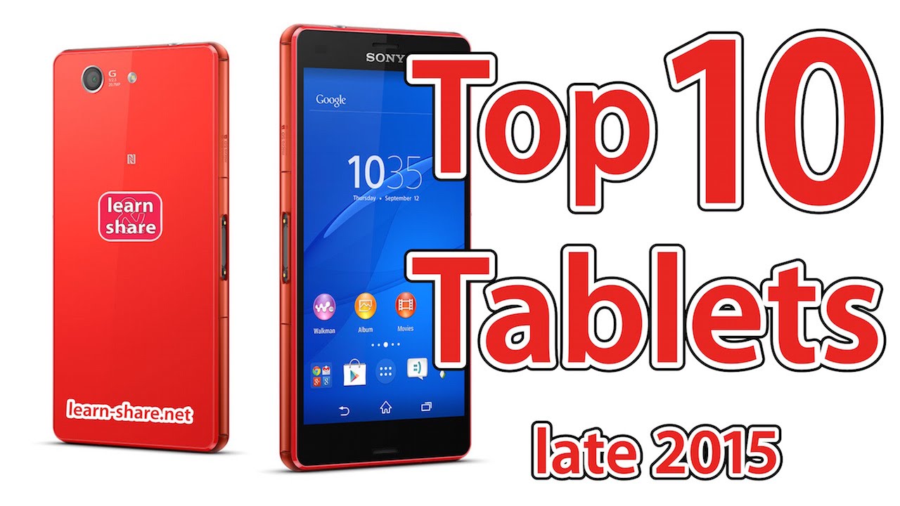 Read more about the article Top 10 Tablets 2015